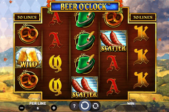 Beer O'clock Slot Game Screenshot Image