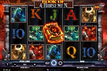 Book of 4 Horsemen Slot Game Screenshot Image