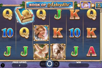 Book of Aphrodite Slot Game Screenshot Image