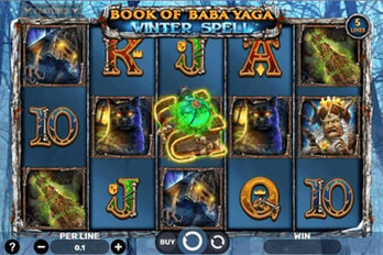 Book of Baba Yaga: Winter Spell Slot Game Screenshot Image