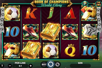 Book of Champions: World Glory Slot Game Screenshot Image