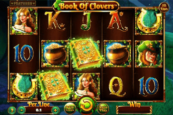 Book of Clovers Slot Game Screenshot Image
