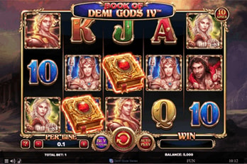 Book of Demi Gods IV Slot Game Screenshot Image