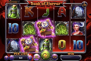 Book of Horror: Friday the 13th Slot Game Screenshot Image