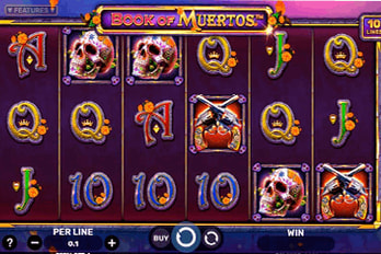 Book of Muertos Slot Game Screenshot Image