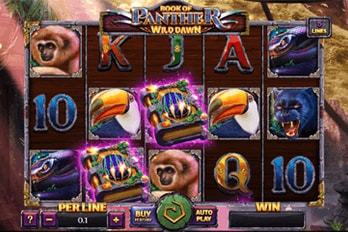 Book of Panther: Wild Dawn Slot Game Screenshot Image