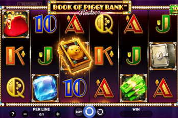 Book of Piggy Bank: Riches Slot Game Screenshot Image
