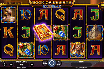 Book of Rebirth: Extreme Slot Game Screenshot Image