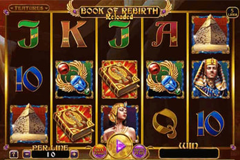 Book of Rebirth: Reloaded Slot Game Screenshot Image