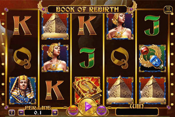 Book of Rebirth Slot Game Screenshot Image