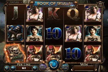 Book of Skulls Slot Game Screenshot Image