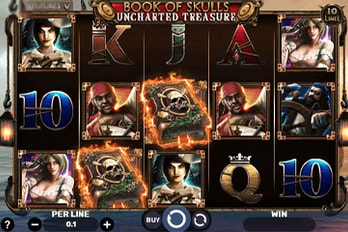 Book of Skulls: Uncharted Treasure Slot Game Screenshot Image