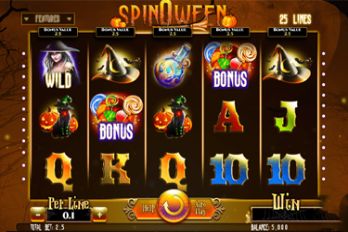 Book of SpinOWeen Slot Game Screenshot Image