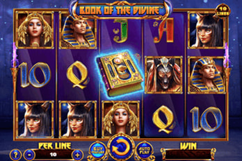Book of the Divine: Egyptian Darkness Slot Game Screenshot Image
