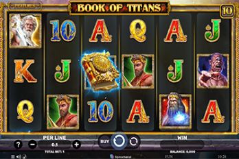 Book of Titans Slot Game Screenshot Image