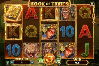 Book of Tribes Slot Game Screenshot Image