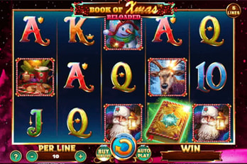 Book of Xmas: Reloaded Slot Game Screenshot Image