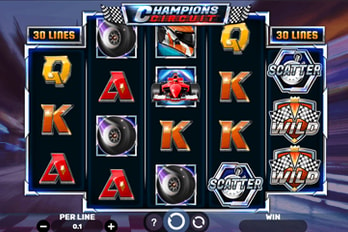 Champions Circuit Slot Game Screenshot Image