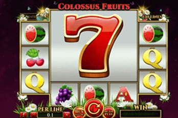 Colossus Fruits: Christmas Edition Slot Game Screenshot Image