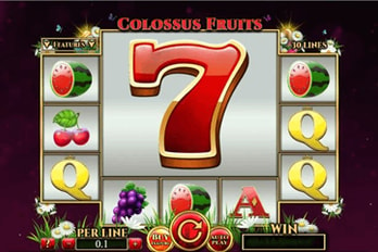 Colossus Fruits: Easter Edition Slot Game Screenshot Image