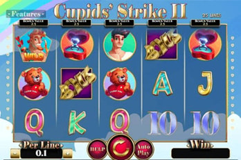 Cupids' Strike II Slot Game Screenshot Image