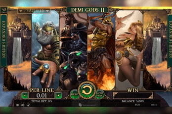 Demi Gods II: Expanded Edition Slot Game Screenshot Image