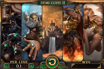Demi Gods II Slot Game Screenshot Image