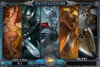 Demi Gods III Slot Game Screenshot Image