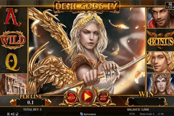 Demi Gods IV Slot Game Screenshot Image