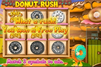 Donut Rush Scratch Game Screenshot Image