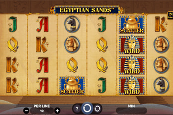 Egyptian Sands Slot Game Screenshot Image