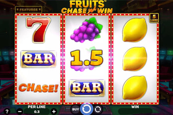 Fruits: Chase'N'Win Slot Game Screenshot Image