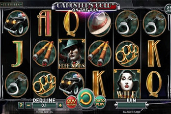 Gangster's Gold: On The Run Slot Game Screenshot Image