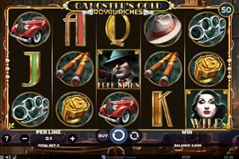 Gangster's Gold: Royal Riches Slot Game Screenshot Image