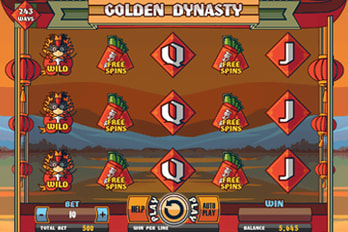 Golden Dynasty Slot Game Screenshot Image