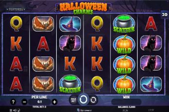 Halloween Charms Slot Game Screenshot Image