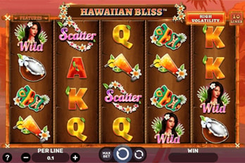Hawaiian Bliss Slot Game Screenshot Image