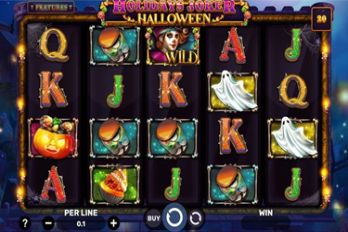 Holidays Joker: Halloween Slot Game Screenshot Image