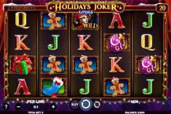 Holidays Joker: Xmas Slot Game Screenshot Image