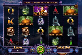 Joker’s Charms: Halloween Slot Game Screenshot Image