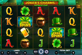 Joker's Charms: Patrick's Day Slot Game Screenshot Image
