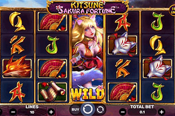 Kitsune: Sakura Fortune Slot Game Screenshot Image