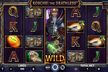 Koschei the Deathless Slot Game Screenshot Image