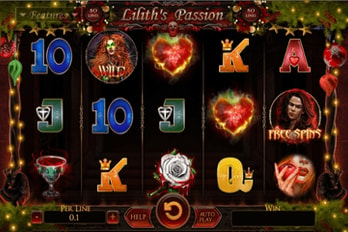 Lilith's Passion: Christmas Edition Slot Game Screenshot Image