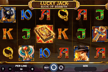 Lucky Jack: Book of Rebirth Slot Game Screenshot Image