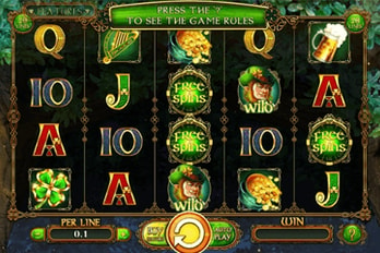 Lucky Mr Patrick Slot Game Screenshot Image