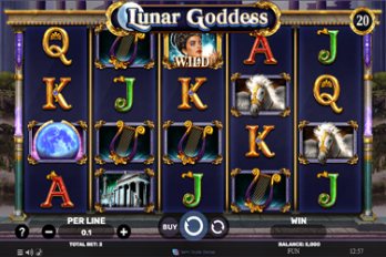 Lunar Goddess Slot Game Screenshot Image