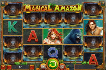 Magical Amazon Slot Game Screenshot Image