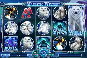 Majestic Winter Slot Game Screenshot Image