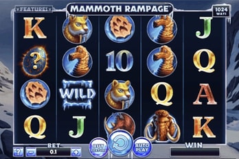 Mammoth Rampage Slot Game Screenshot Image